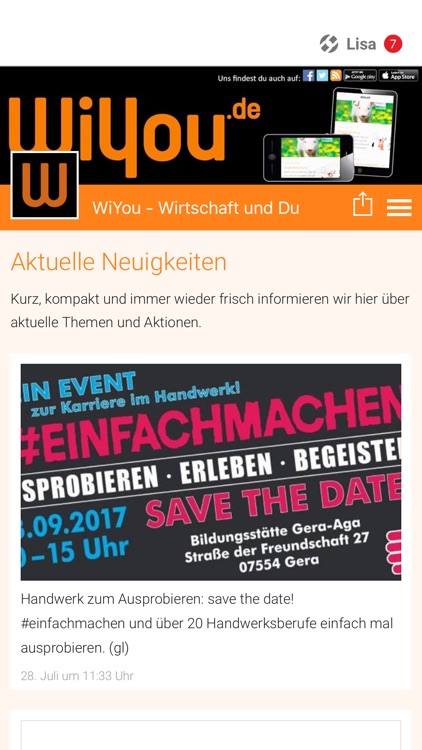 WiYou - Wirtschaft und Du