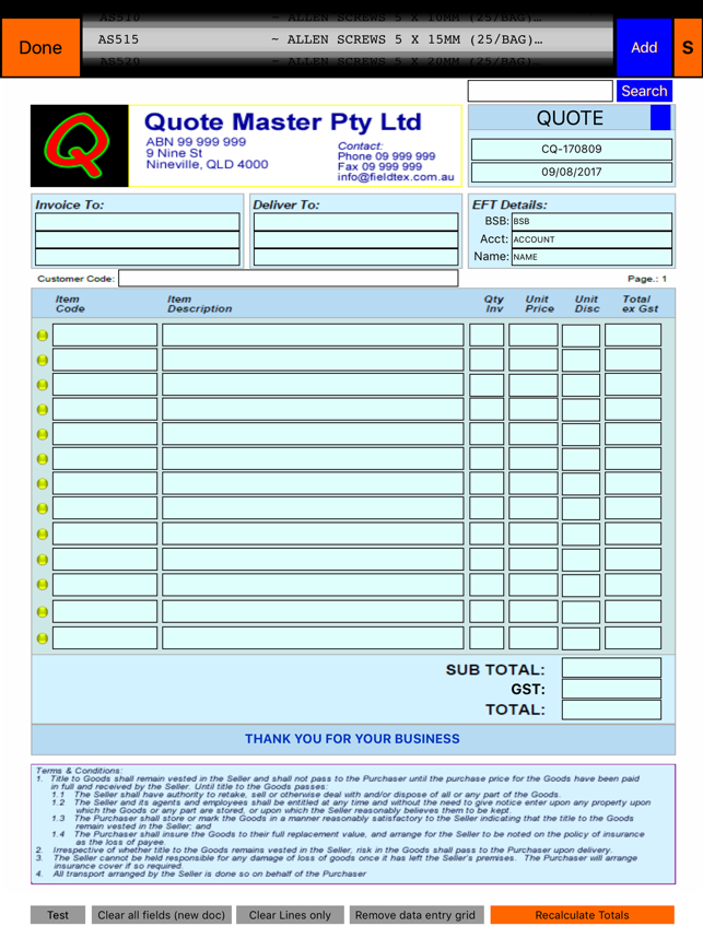 Quote Invoice Order(圖3)-速報App