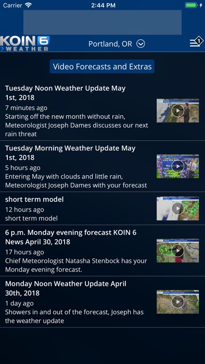 PDX Weather - KOIN Portland OR screenshot-3
