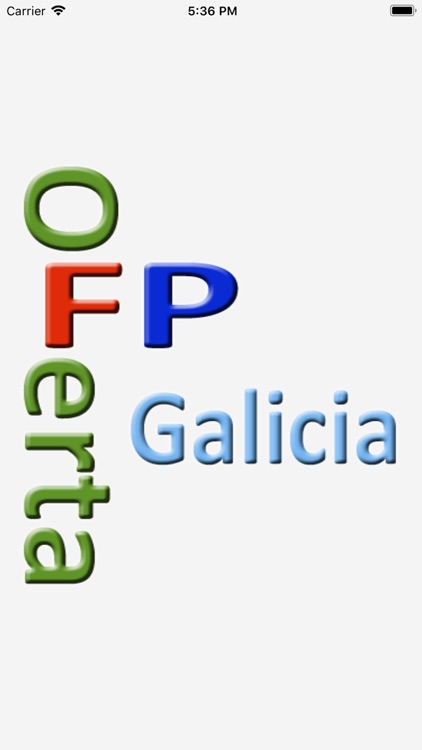 Oferta FP en Galicia