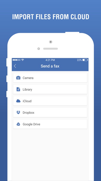 Fax app - Send Fax for iPhone