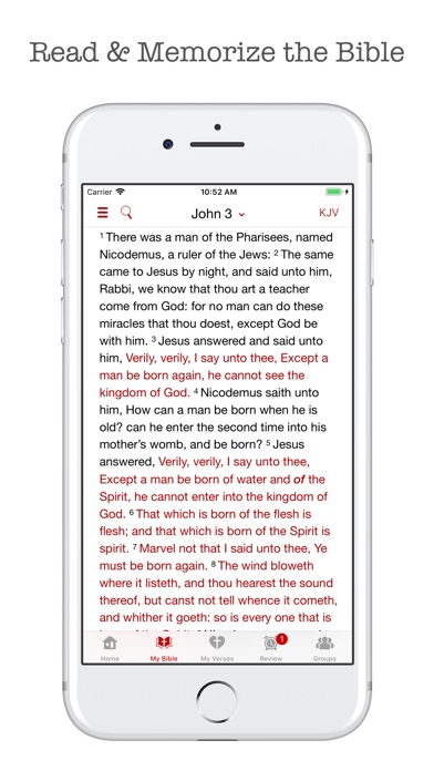 Scripture Memory Bible screenshot 2