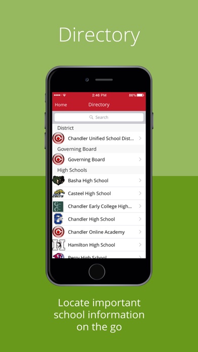 Cambrian School District screenshot 2