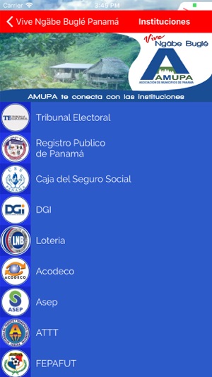 Vive Ngäbe Buglé Panamá(圖3)-速報App