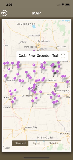 Iowa Hiking Trails(圖4)-速報App