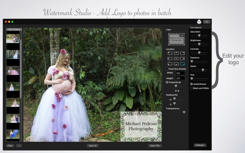 Watermark Studio - Add Logo to photos in batch thumbnail 2