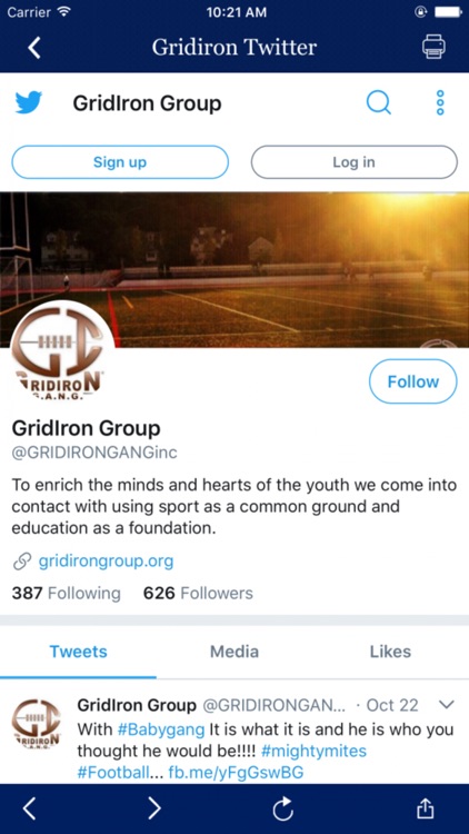 Gridiron Gang Football Camps screenshot-3