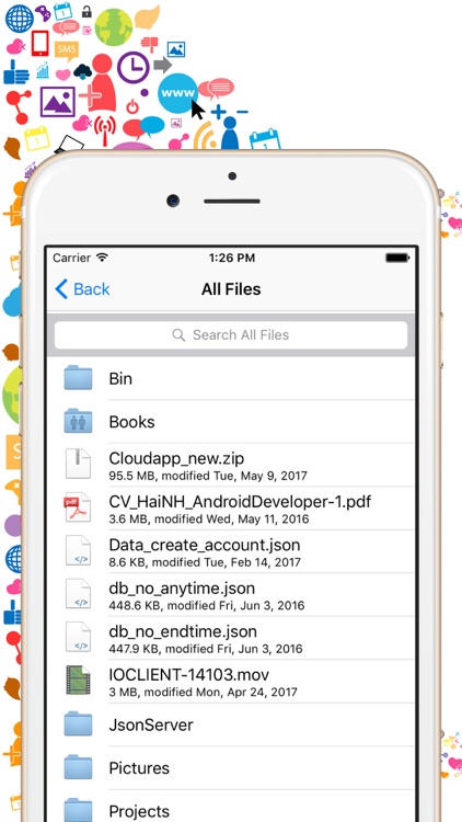 Cloudapp Mobile for iCloud Devices Data & Rec Web. screenshot-0