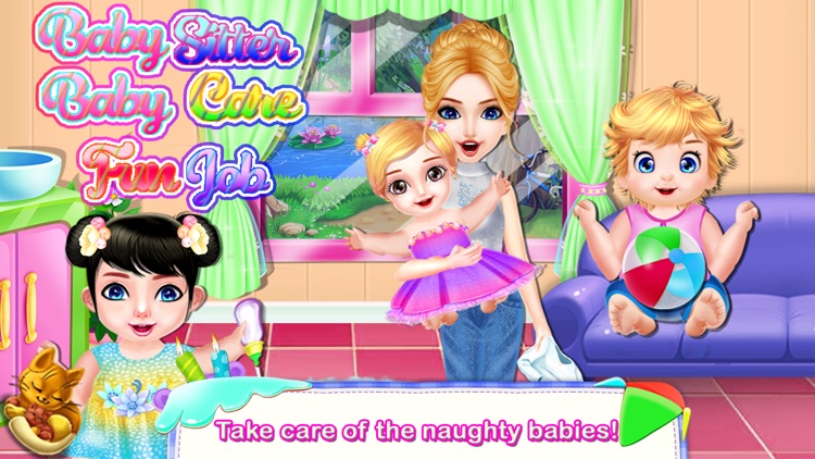 Babysitter Baby Care Fun Job