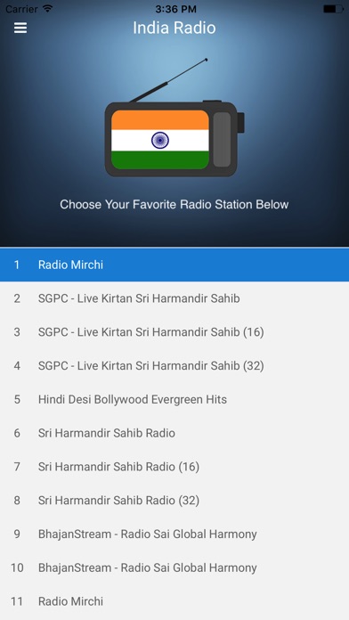 India Radio Station: Indian FM screenshot 2