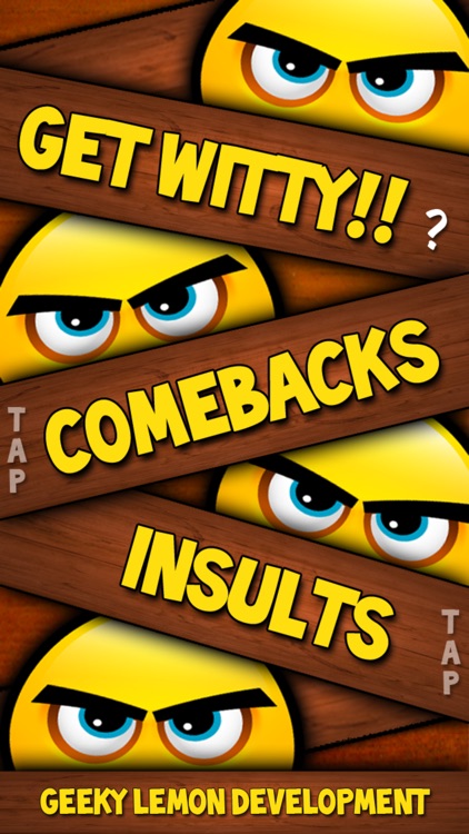 Comebacks and Insults