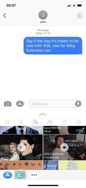 Vidii For iMessage