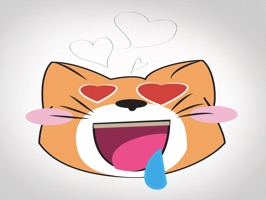 We could like to introduction Awesome Face cats emoji sticker for iMessage, It is amazing collection stickers in iPhone and iPad to Chat funny with friends