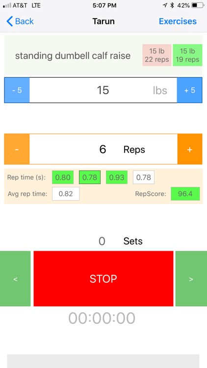 Arnie Workout Logger