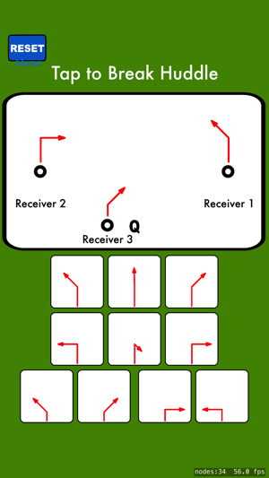 Finger Football Flick Quarterback