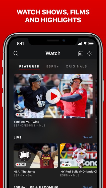 ESPN: Live Sports & Scores