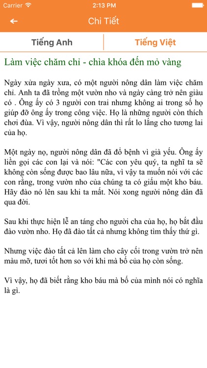 Truyện Song Ngữ E-V screenshot-4