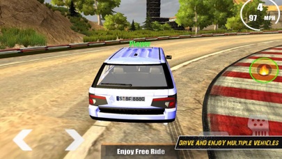 Racing SUV Car Hill Road screenshot 3