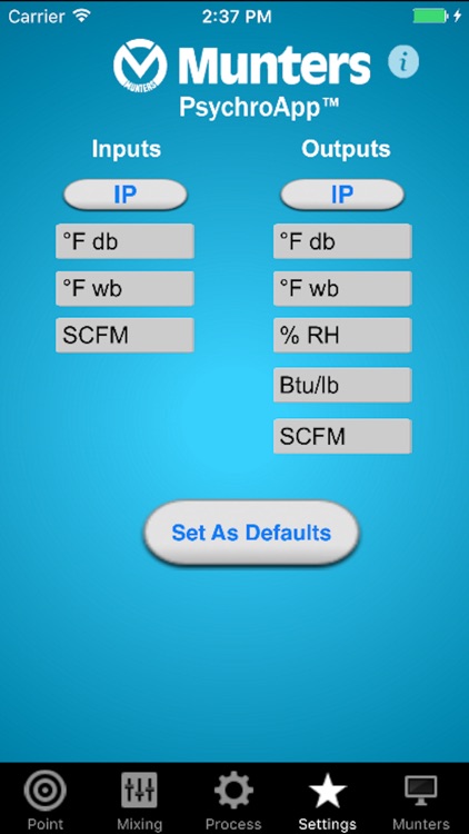 Munters PsychroApp screenshot-3