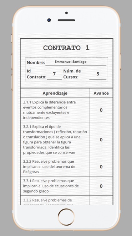 Avance Aprovechamiento Escolar