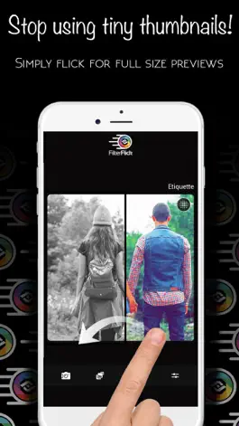 Game screenshot Filter Flick- Photo Filters & Fun Exposure Effects apk
