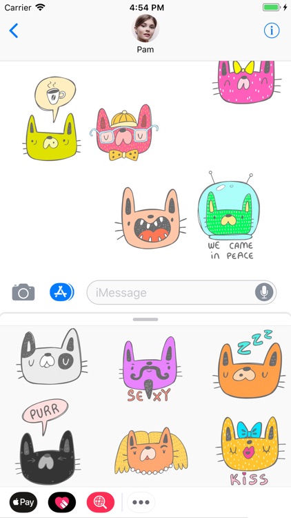 Cat Funnymoji : Stickers