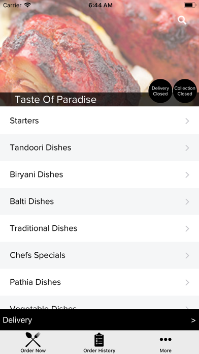 How to cancel & delete Taste Of Paradise CAMBRIDGESHI from iphone & ipad 2