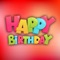 Happy Birthday Party Sticker