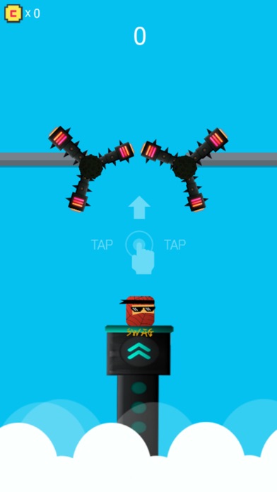 Ninja Spider Jump and Backflip screenshot 2