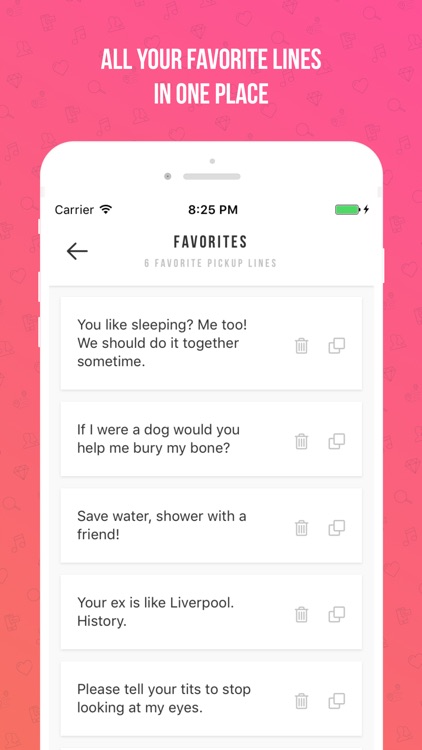 Pickup Lines for Tinder screenshot-3