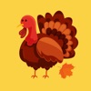 Thanksgiving Day Sticker Wish