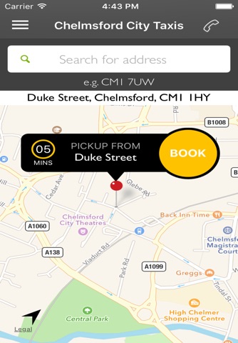 Chelmsford City Taxis screenshot 3