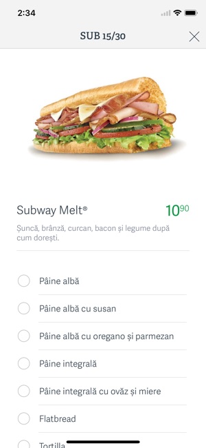 SUBWAY® Romania(圖5)-速報App