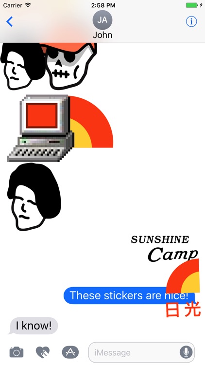 CAMP Stickers