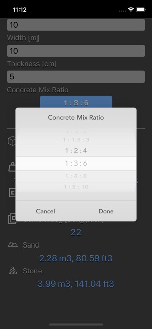 Concrete & Topsoil Calculator(圖3)-速報App