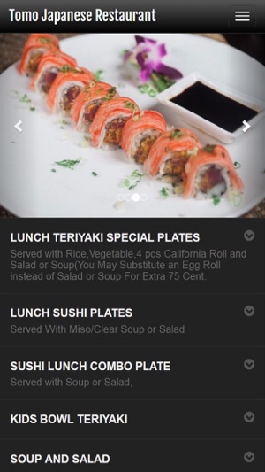 Tomo Japanese Restaurant(圖1)-速報App