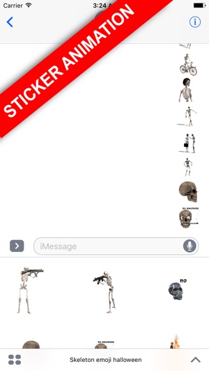 Skeleton emoji halloween(圖2)-速報App