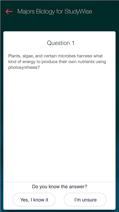 StudyWise Majors Biology screenshot 3
