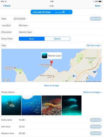 Diving Log screenshot 3