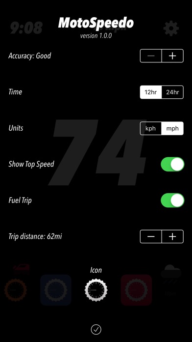 MotoSpeedo screenshot 3