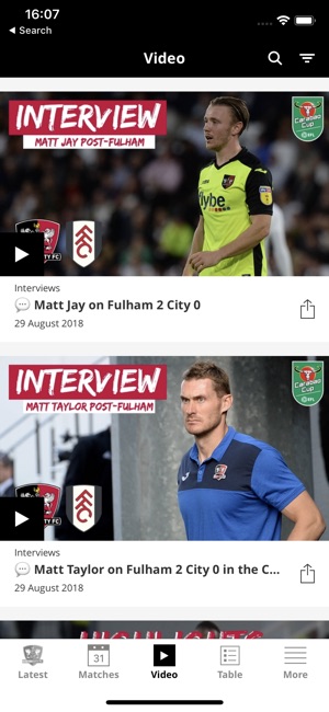 Exeter City Official App(圖3)-速報App