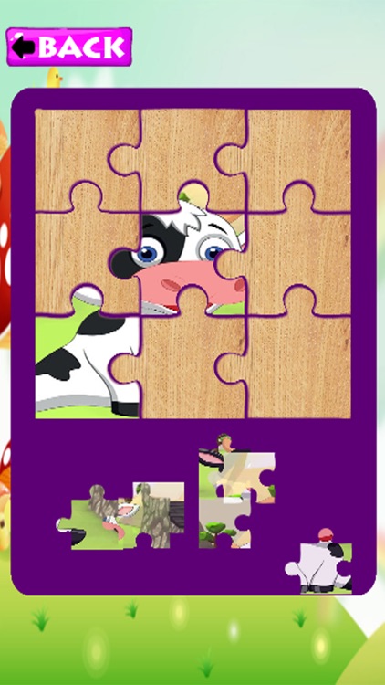 Puzzles Cow Jigsaw Education screenshot-3