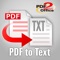 PDF to Text by PDF2Office converts your PDF to editable Text files on your iPhone