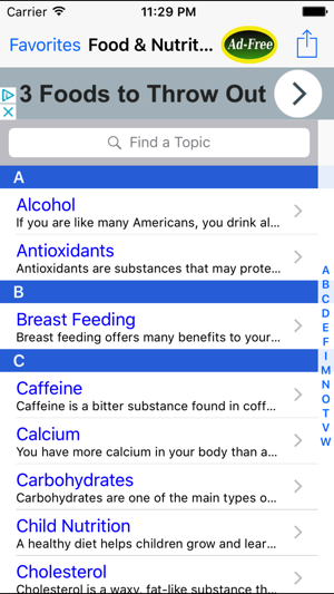 Food & Nutrition: Healthy Facts and Tips App(圖1)-速報App