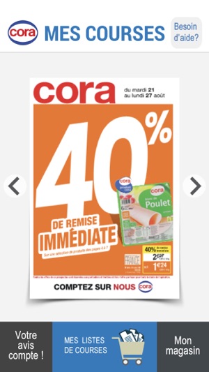 Cora, mes courses & prospectus(圖1)-速報App