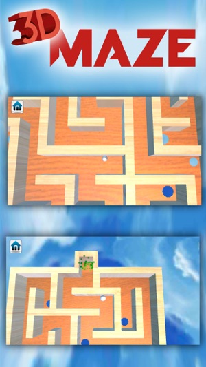 3D Wooden Classic Labyrinth  Maze Games with traps(圖3)-速報App