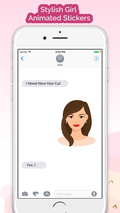 Animated Stylish Girl Stickers screenshot-3