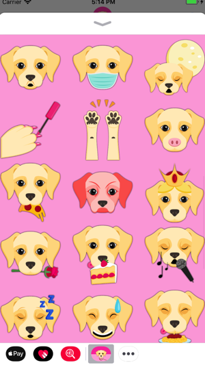 Cream Labrador Emoji(圖3)-速報App