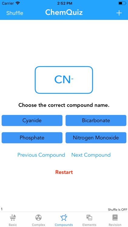 ChemQuiz screenshot-4