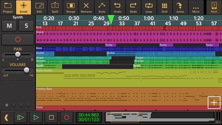 Audio Evolution Mobile Studio screenshot-0